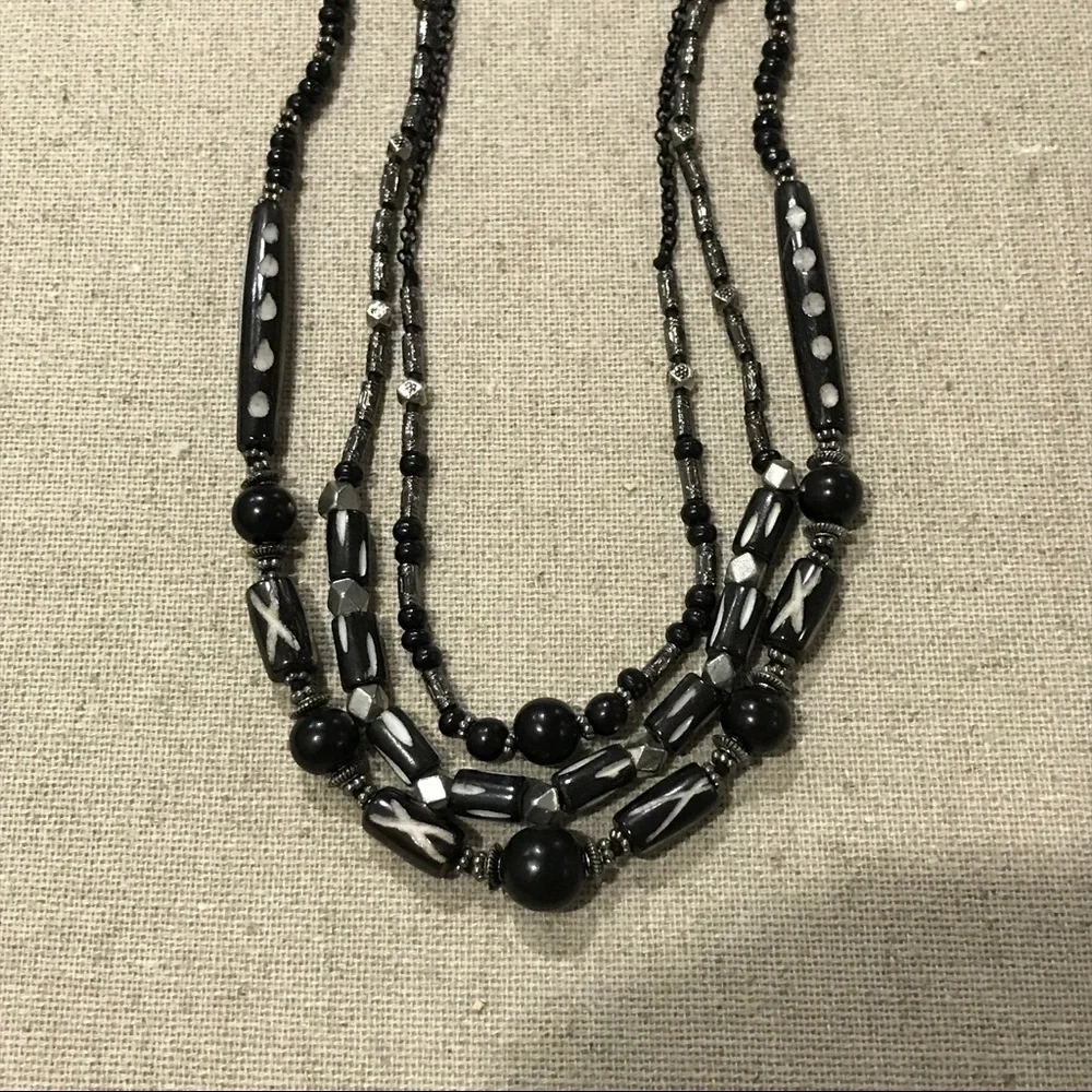 Chan Luu 3 Strand Beaded Necklace - Picture 5 of 7